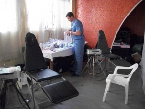 Dr. Christopher Sprout Volunteers in Ecuador at his station